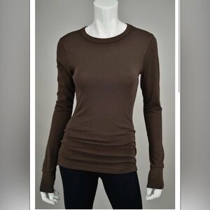 Crown Jewel Flagship Long Sleeve Crewneck Tee – Made in USA – Size Small